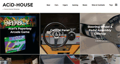 Desktop Screenshot of acid-house.com